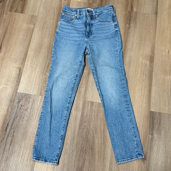 Madewell The Perfect Vintage Jean in Banner Wash Skinny Ankle Pants Size 24 - Picture 2 of 11